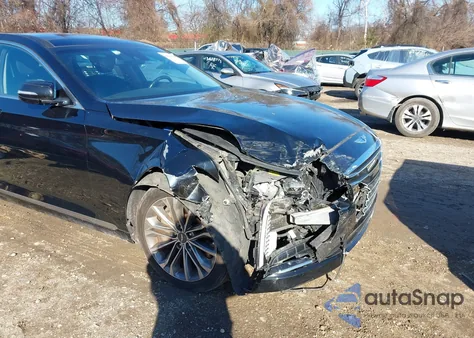 2015 Hyundai Genesis 3.8 из США, поврежденный, VIN KMHGN4JE1FU023611